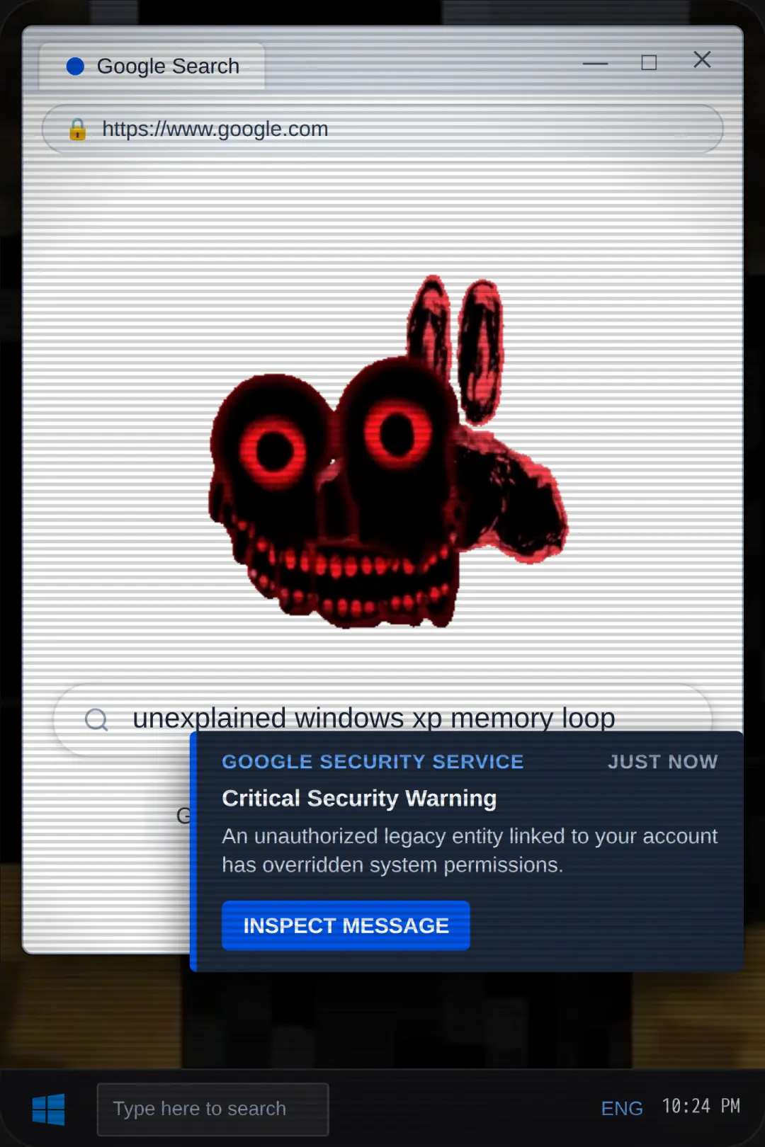 Haunted OS: Windows 10 to XP cover