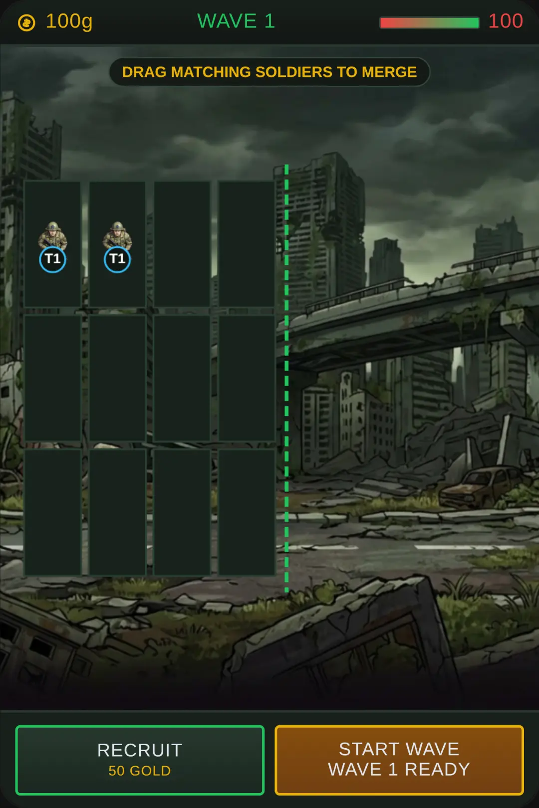 Zombie Merge Defense cover
