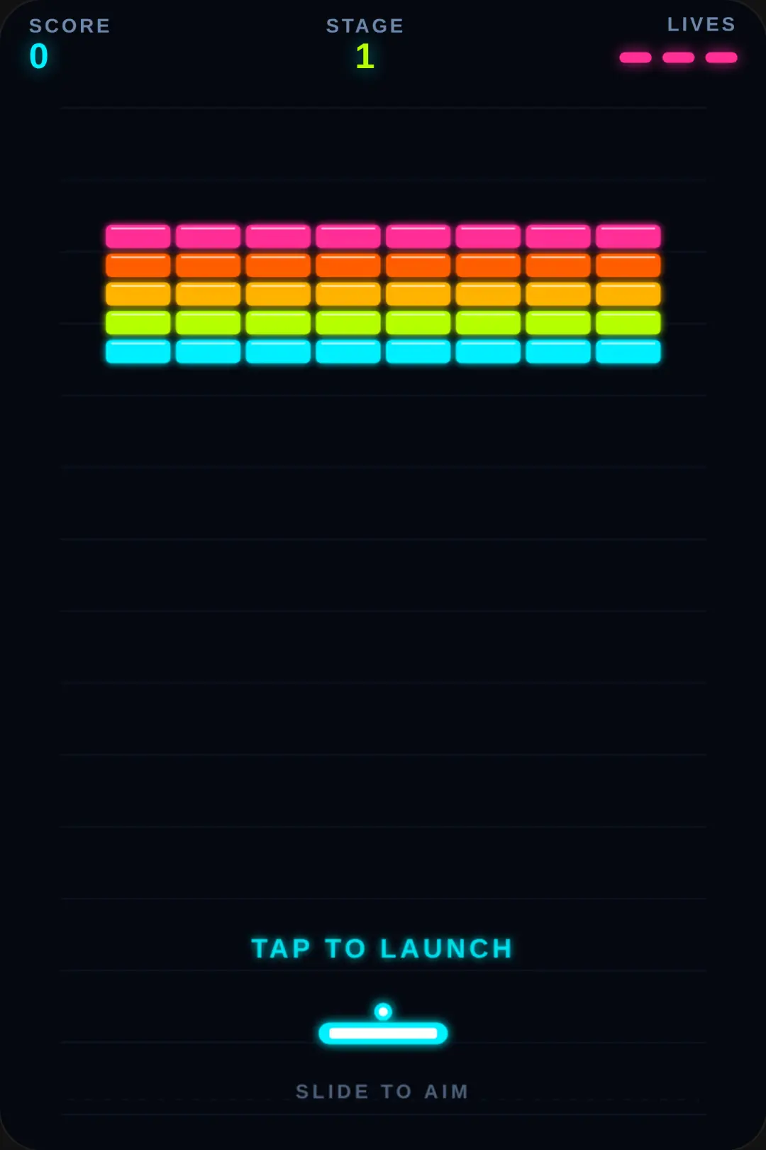 Neon Brick Out cover