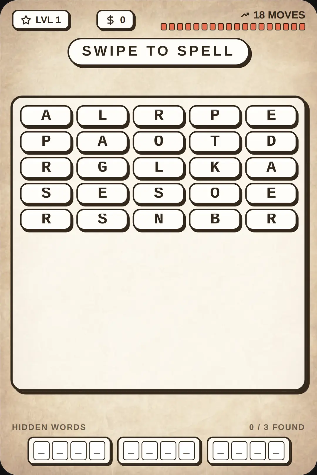 Tilewords Parlor cover