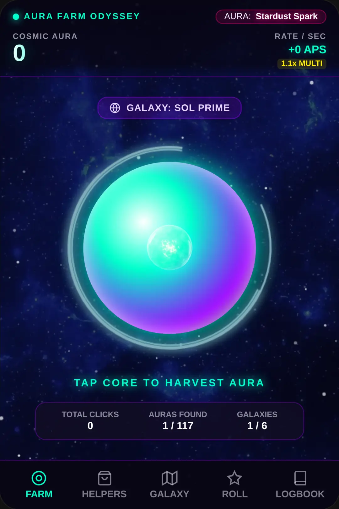 Aura Farm: Cosmic Odyssey cover