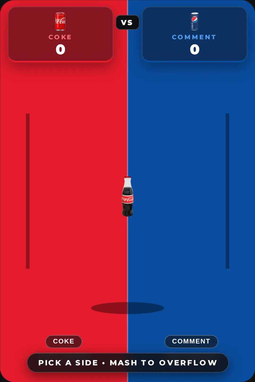 Coca-Cola vs Pepsi fight cover