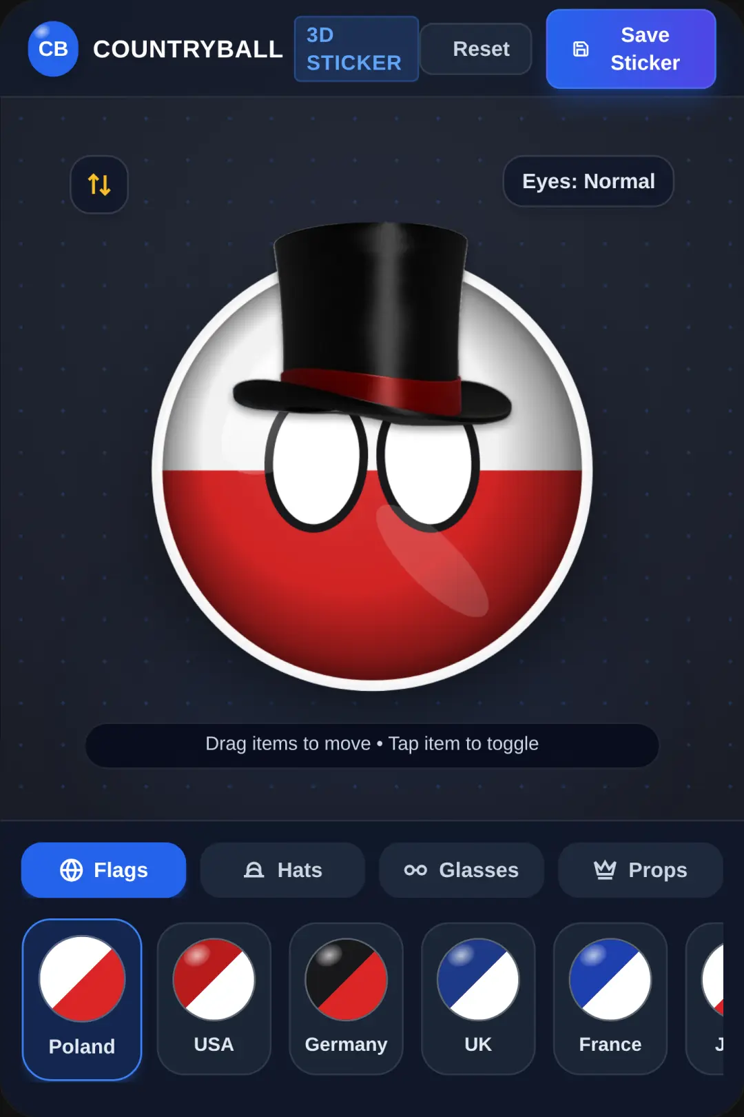Countryball Sticker Studio cover