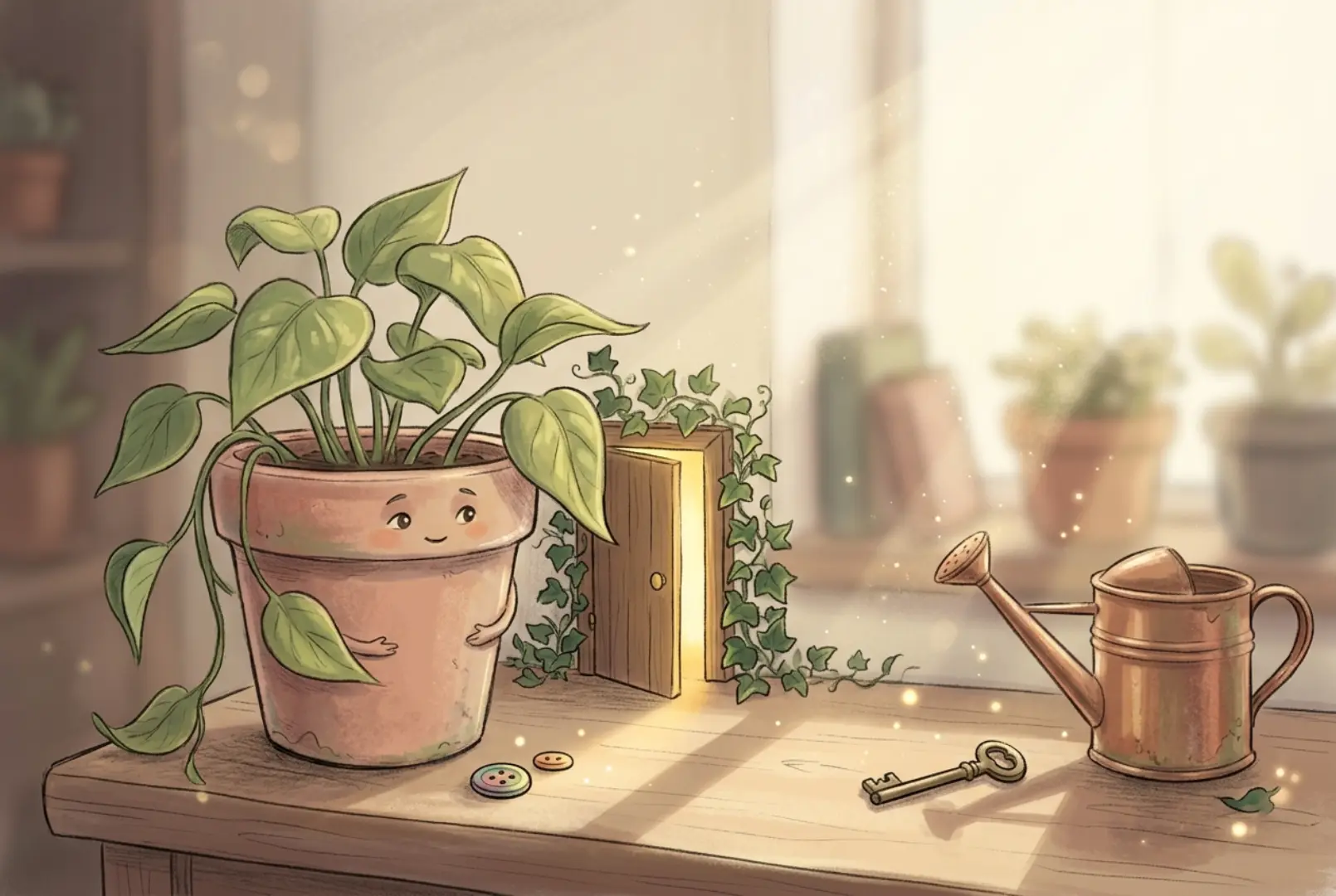 The Secret Life of a Houseplant