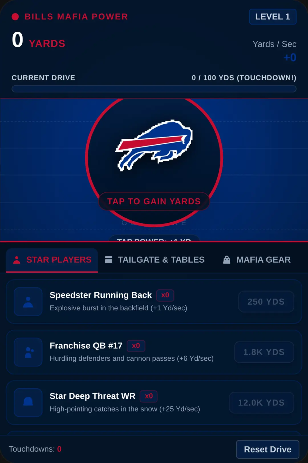 Buffalo Bills Football Clicker cover