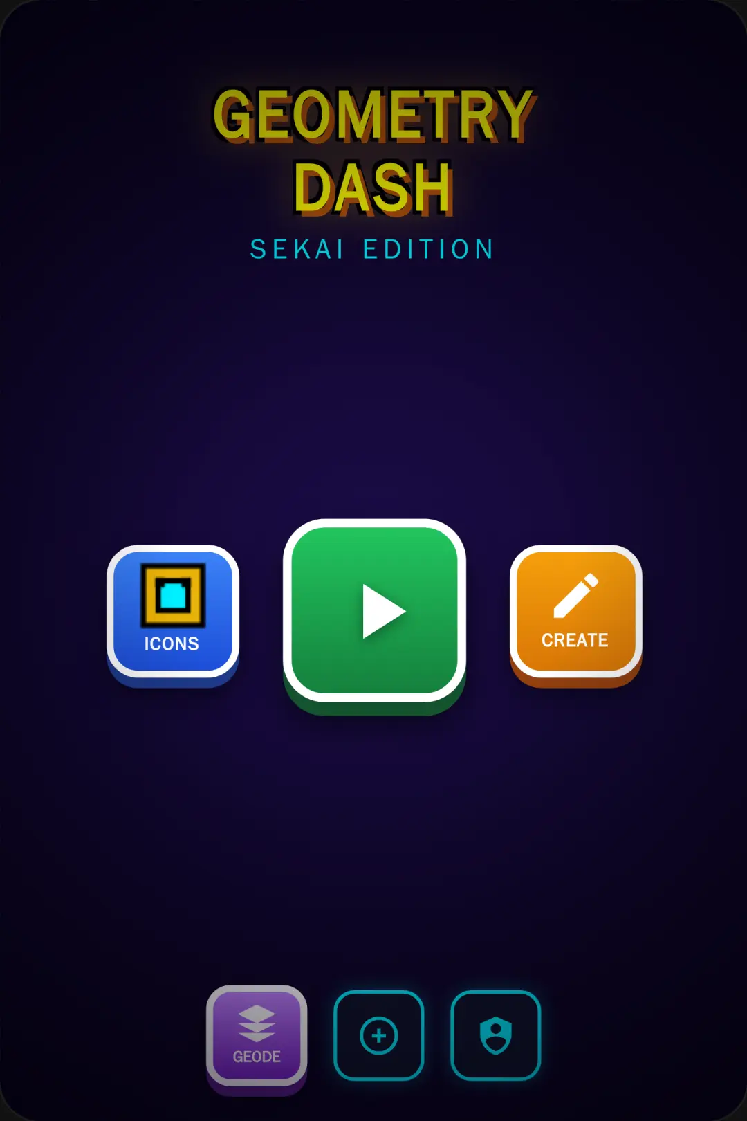 Geometry Dash me ideas for geode cover