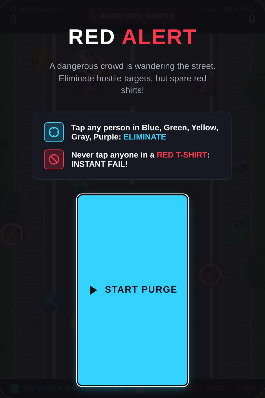 RED ALERT - CROWD PURGE cover