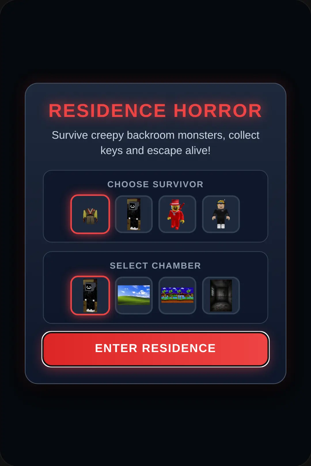 Survival Horror: Residence Nightmare cover