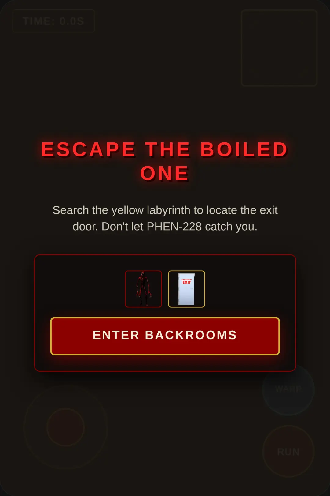 Escape The Boiled One - Backrooms 3D cover