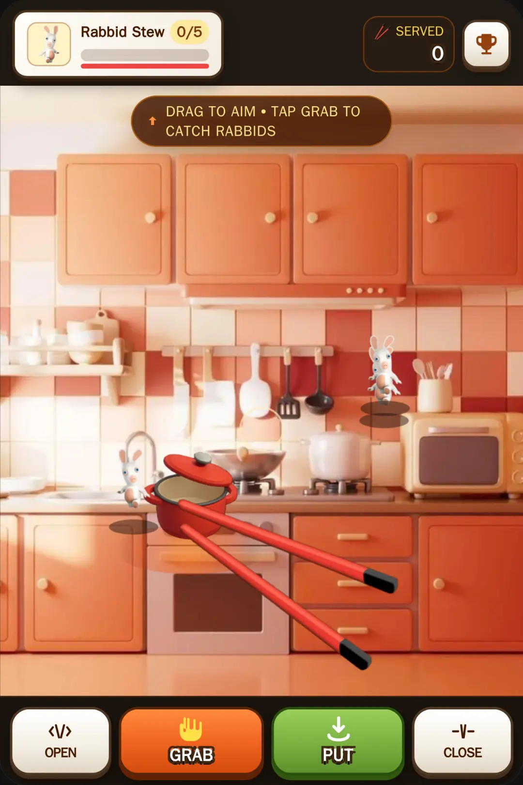 Rabbid Chopstick Kitchen cover