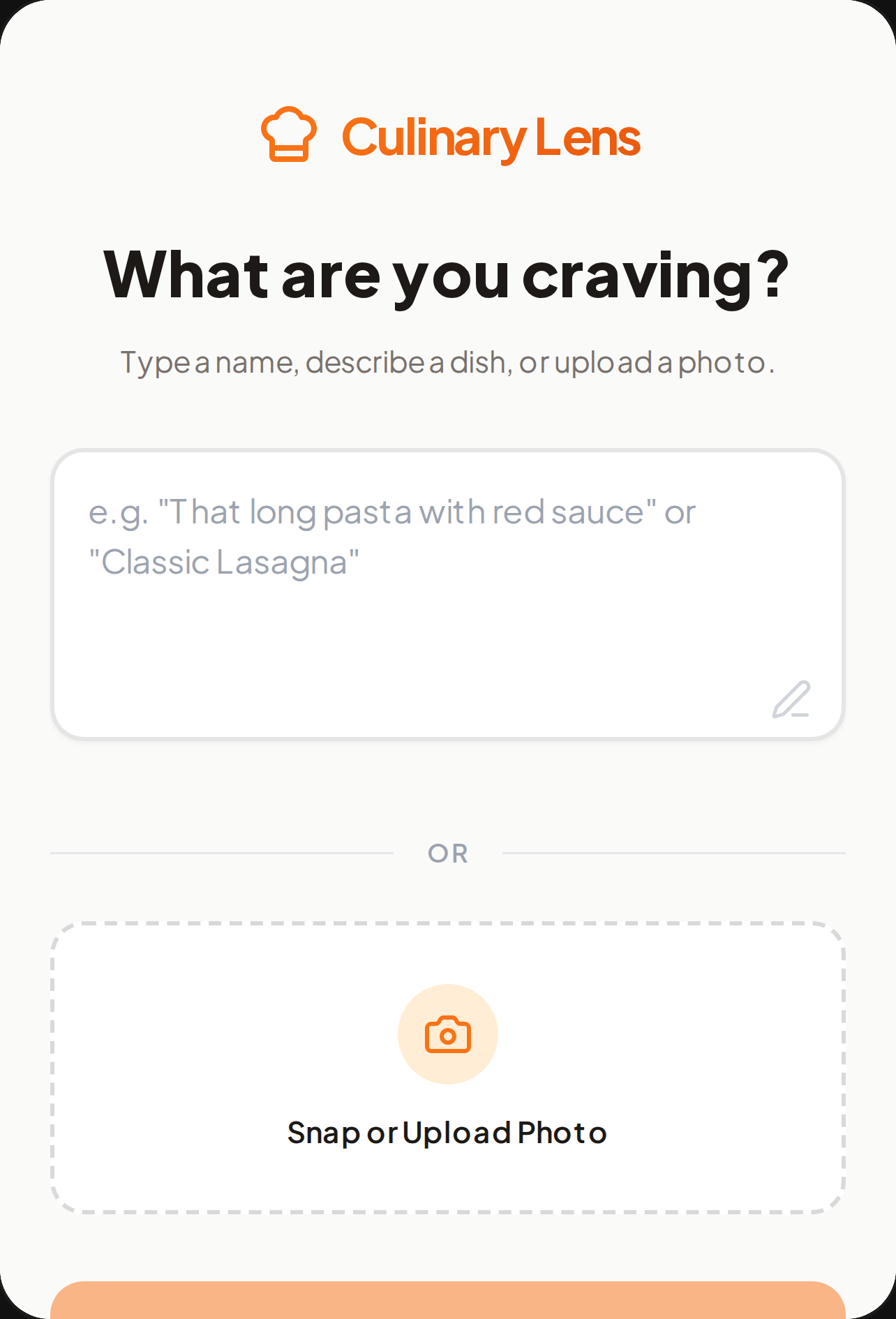 Culinary Lens (for helping with foods) cover