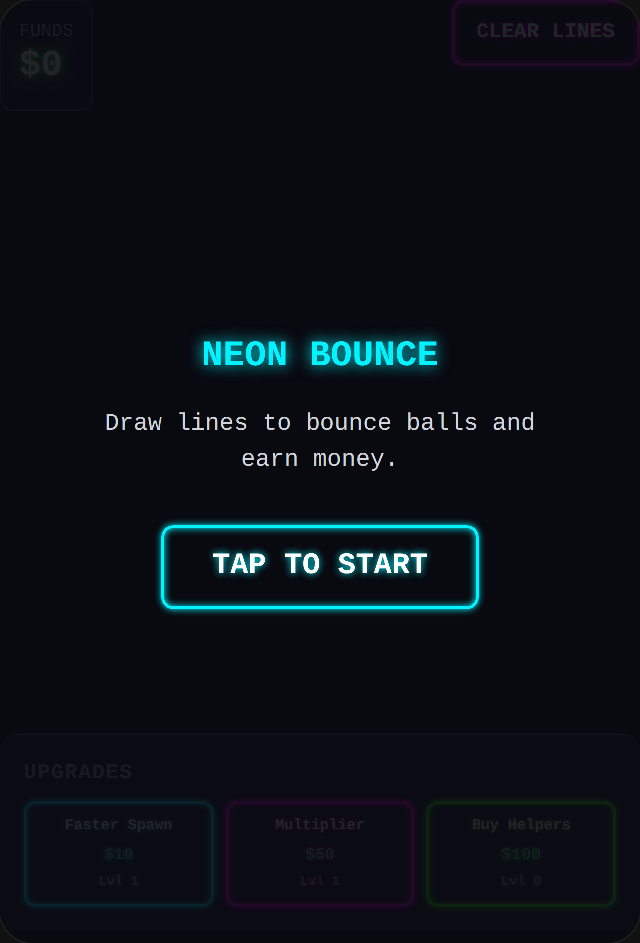 Neon Bounce Idle cover