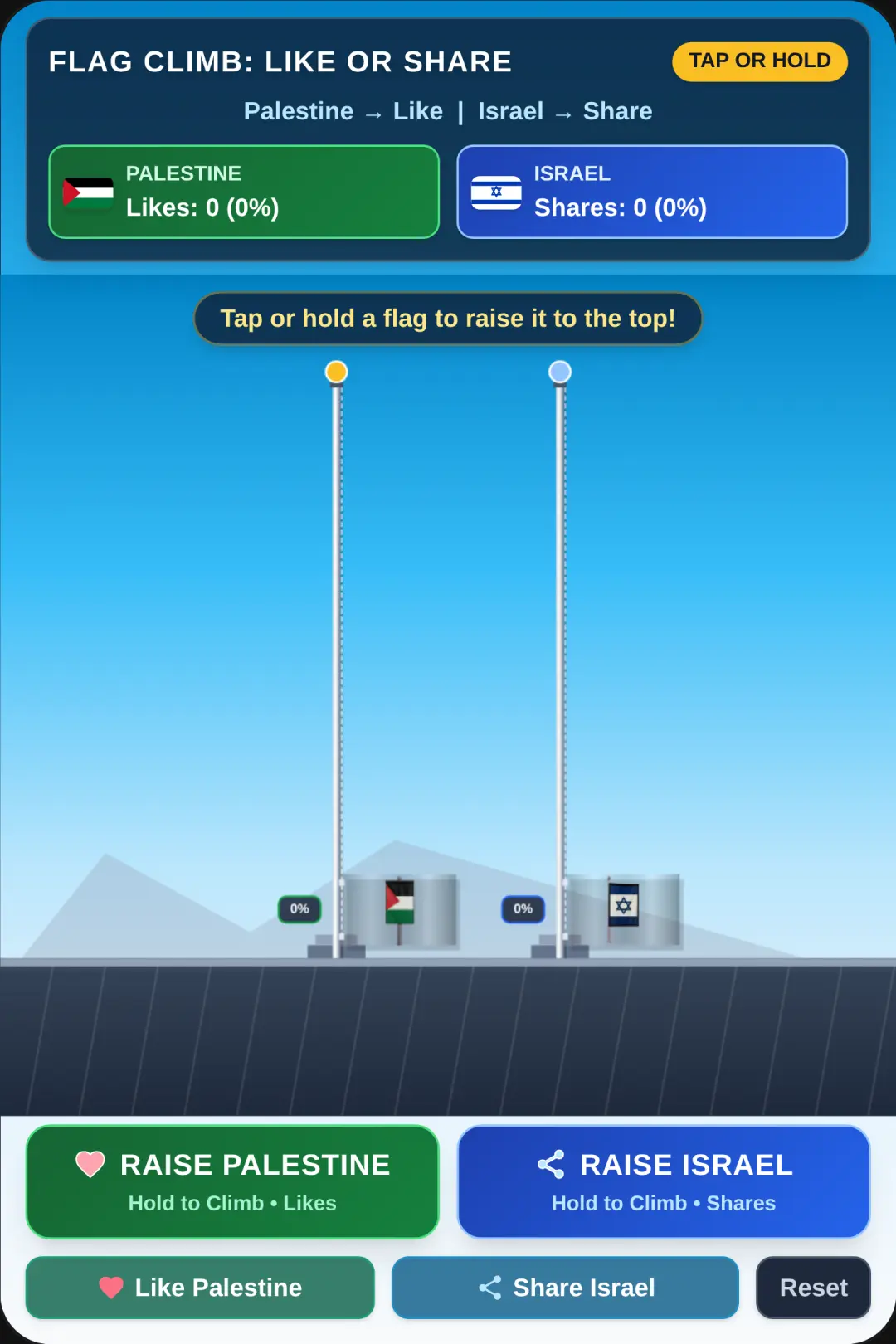 Flag Climb: Like or Share cover