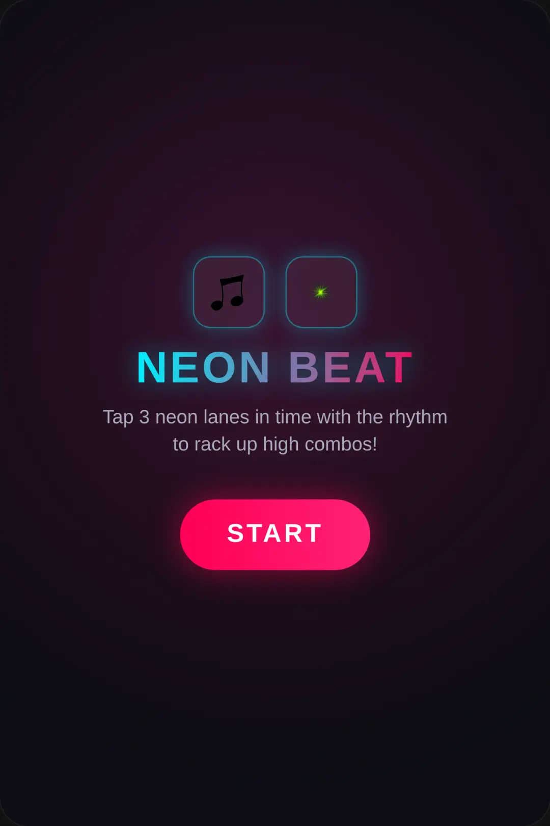 Neon Beat - Rhythm Game cover