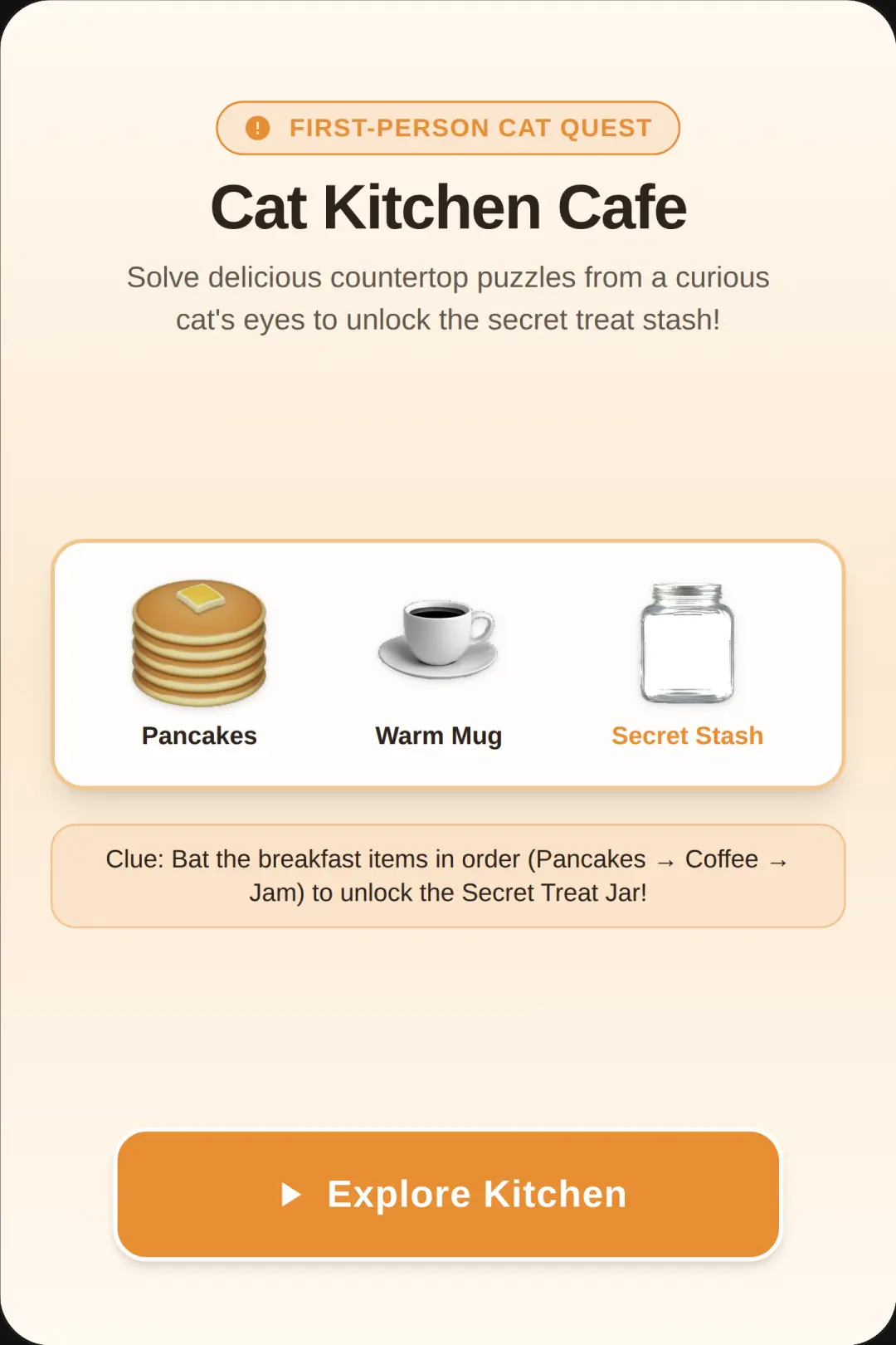 Cat Kitchen Cafe: Breakfast Quest cover