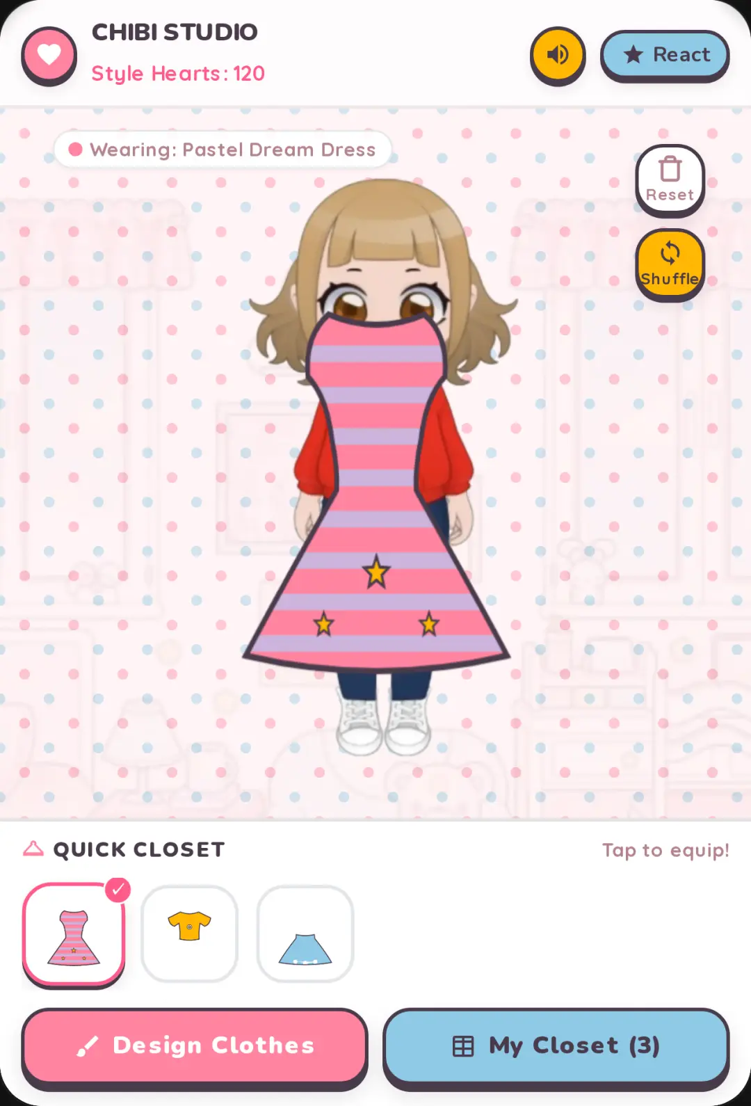 Chibi Dress-Up & Color Studio cover