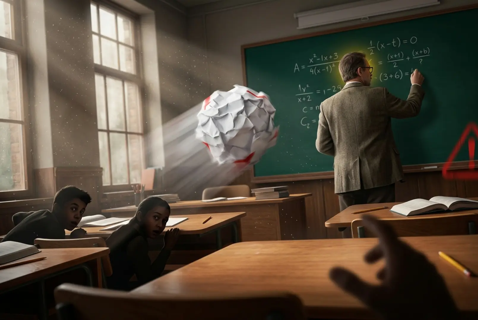 Classroom Chaos 3D(papertoss)