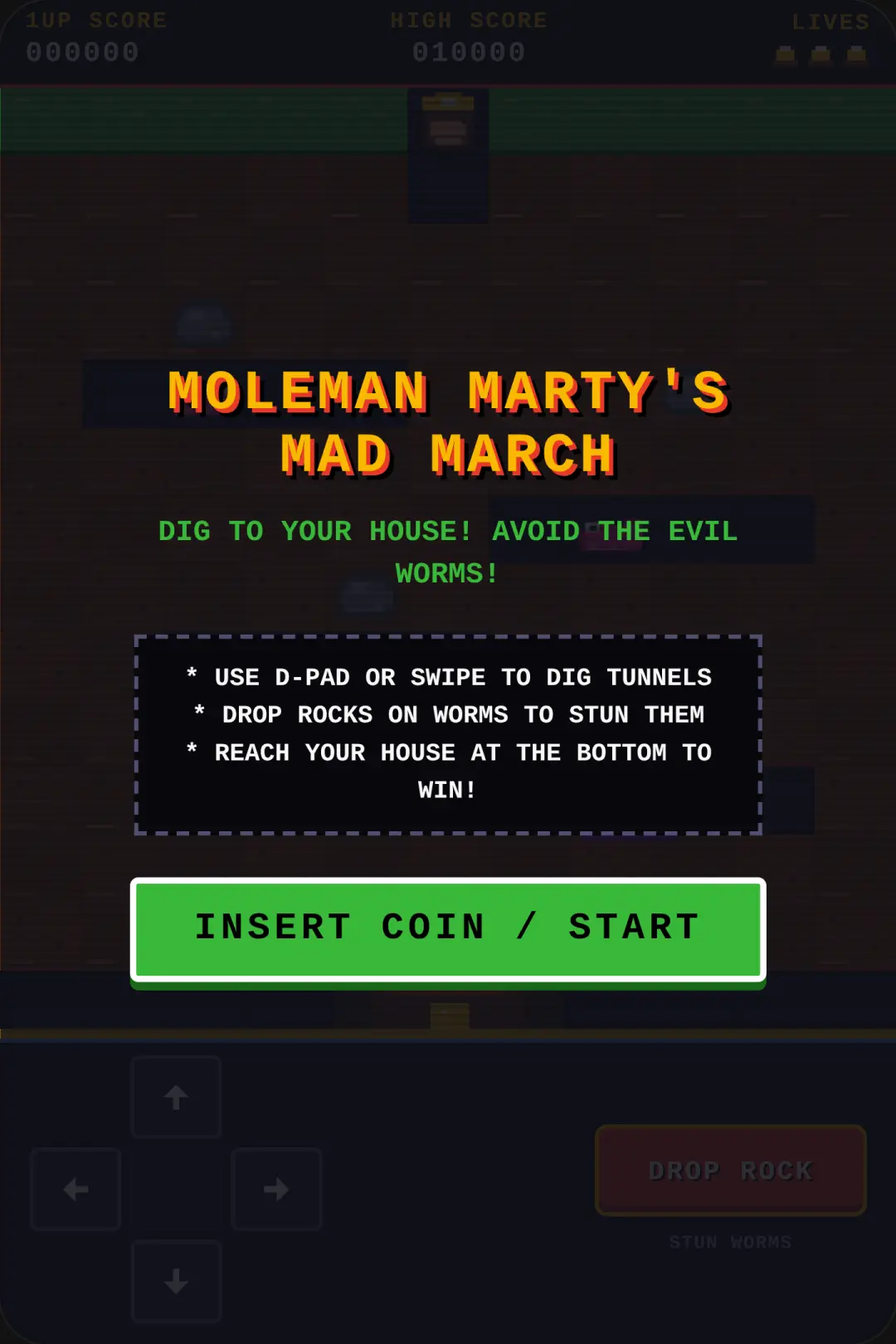 Moleman Marty's Mad March cover