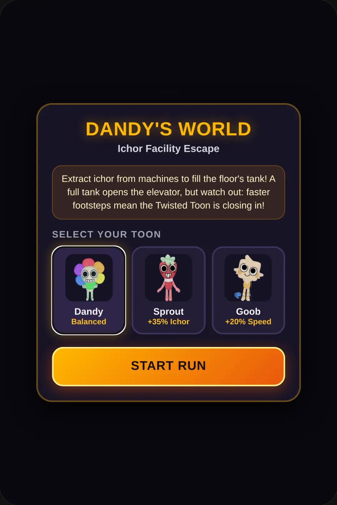 Dandy's World: Ichor Escape cover