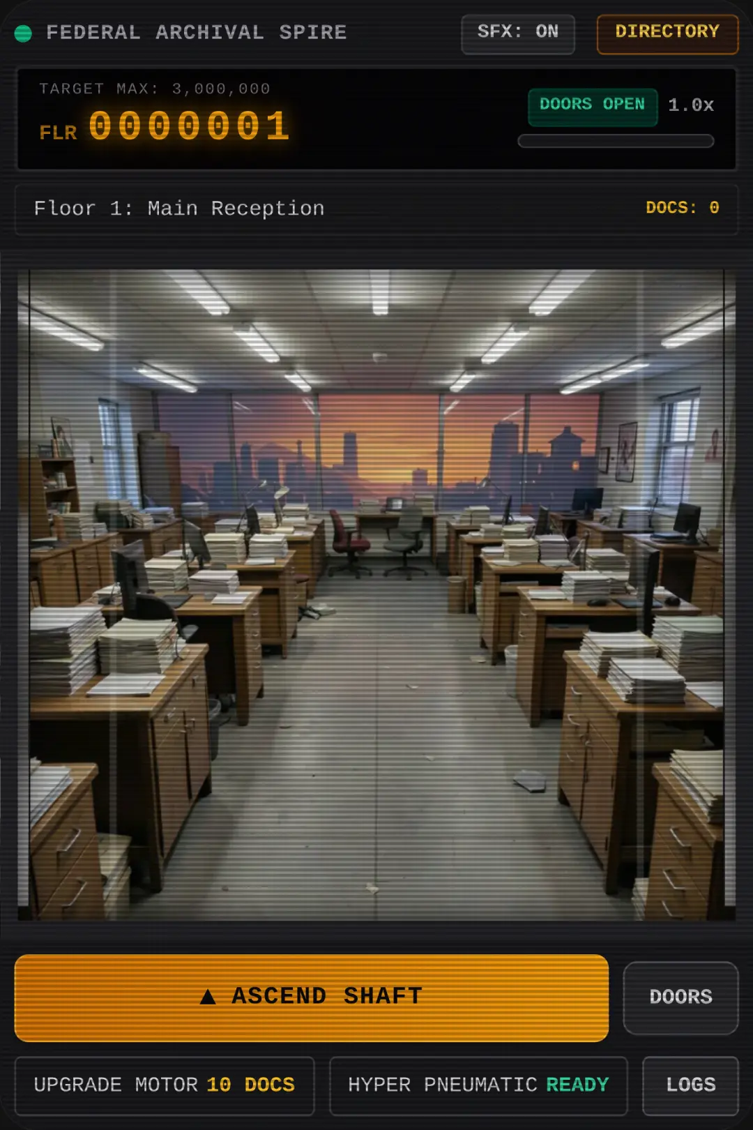Floor 3,000,000 — Bureaucratic Elevator cover