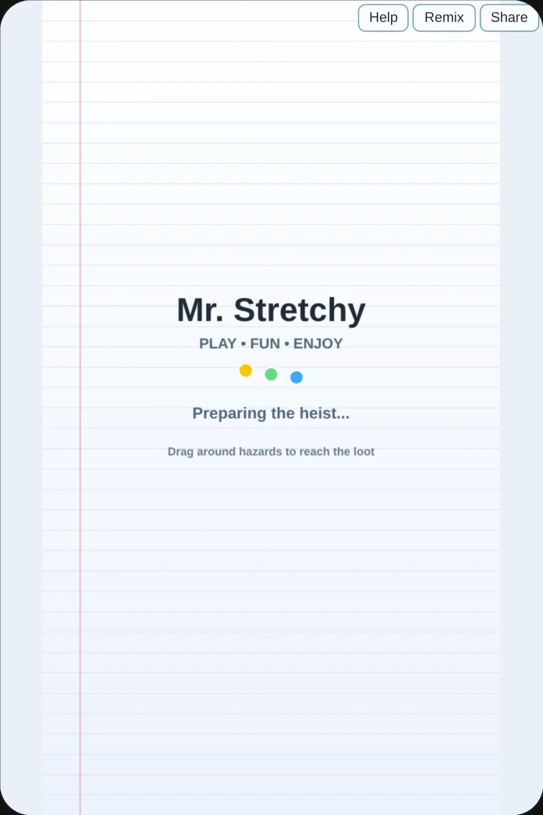 Mr. Stretchy cover