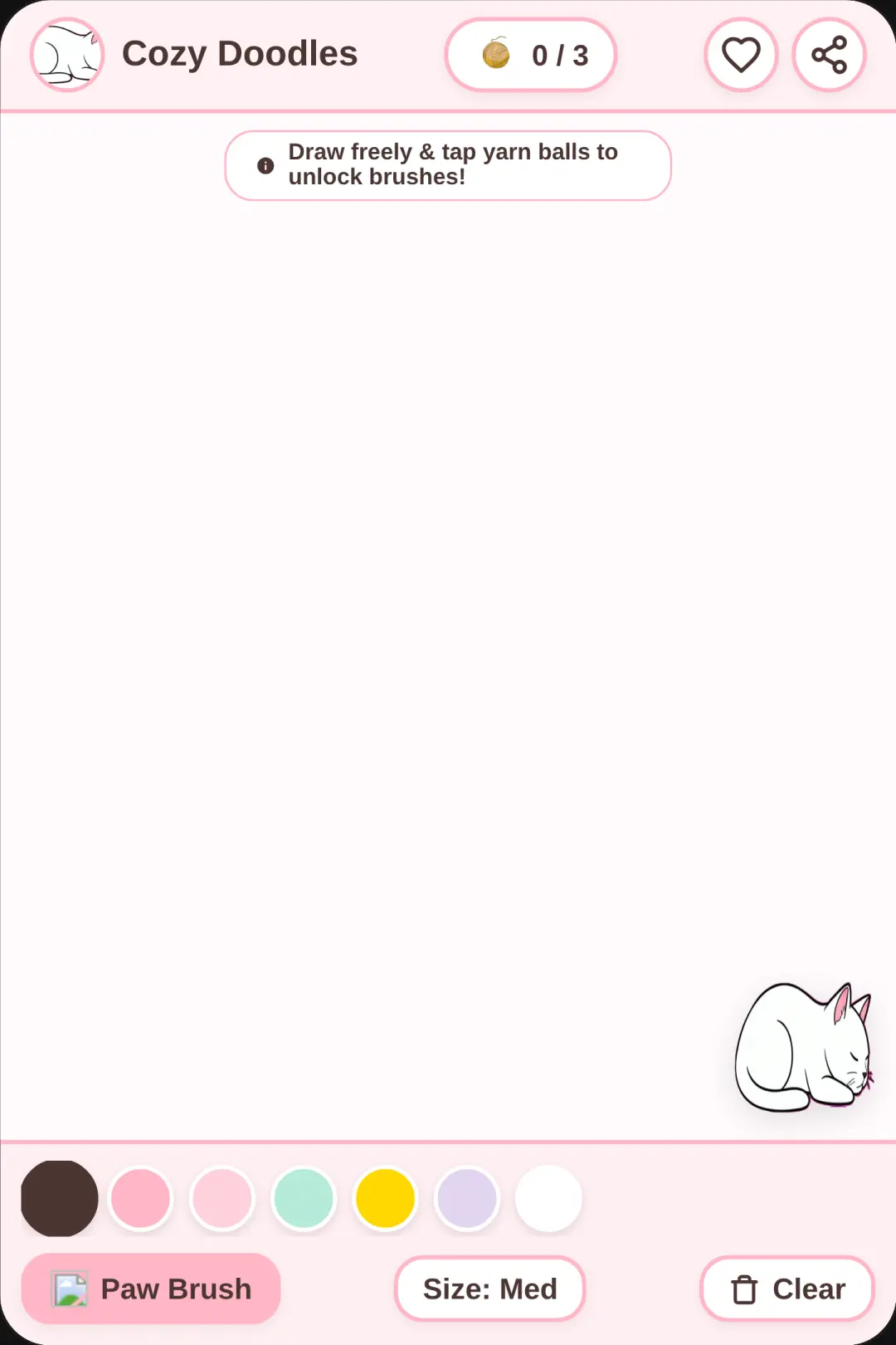 Cat Doodles & Yarn and stuff raaaah cover