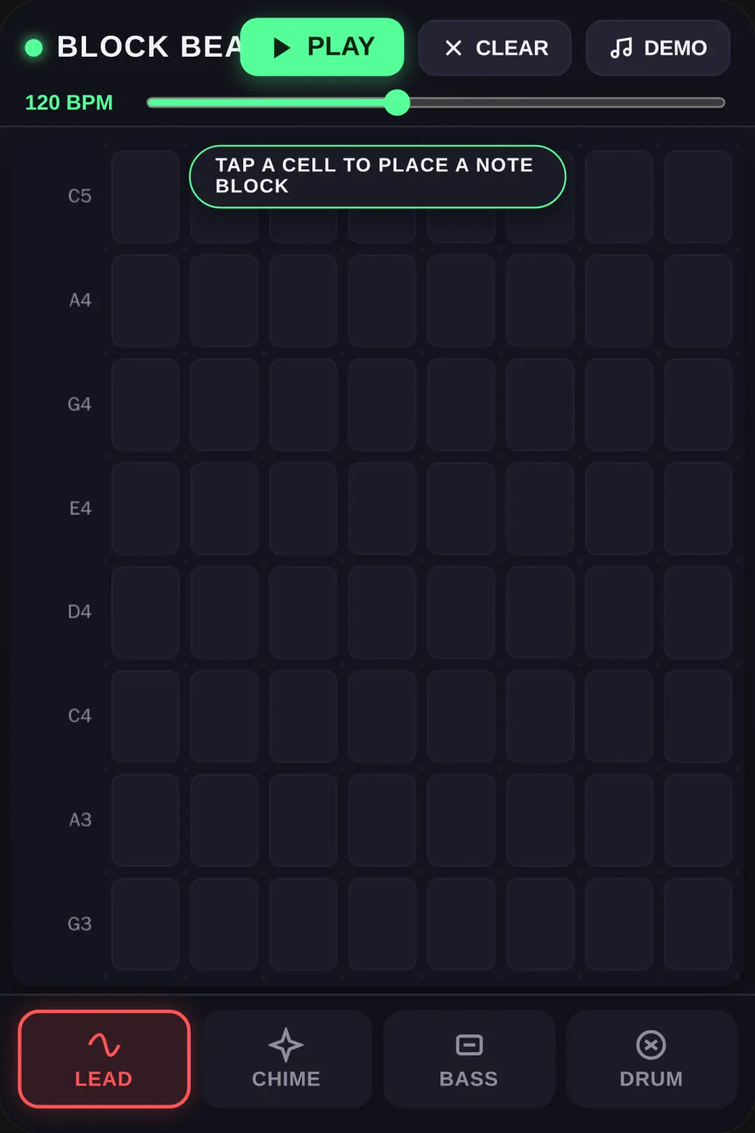 Block Beat Synth