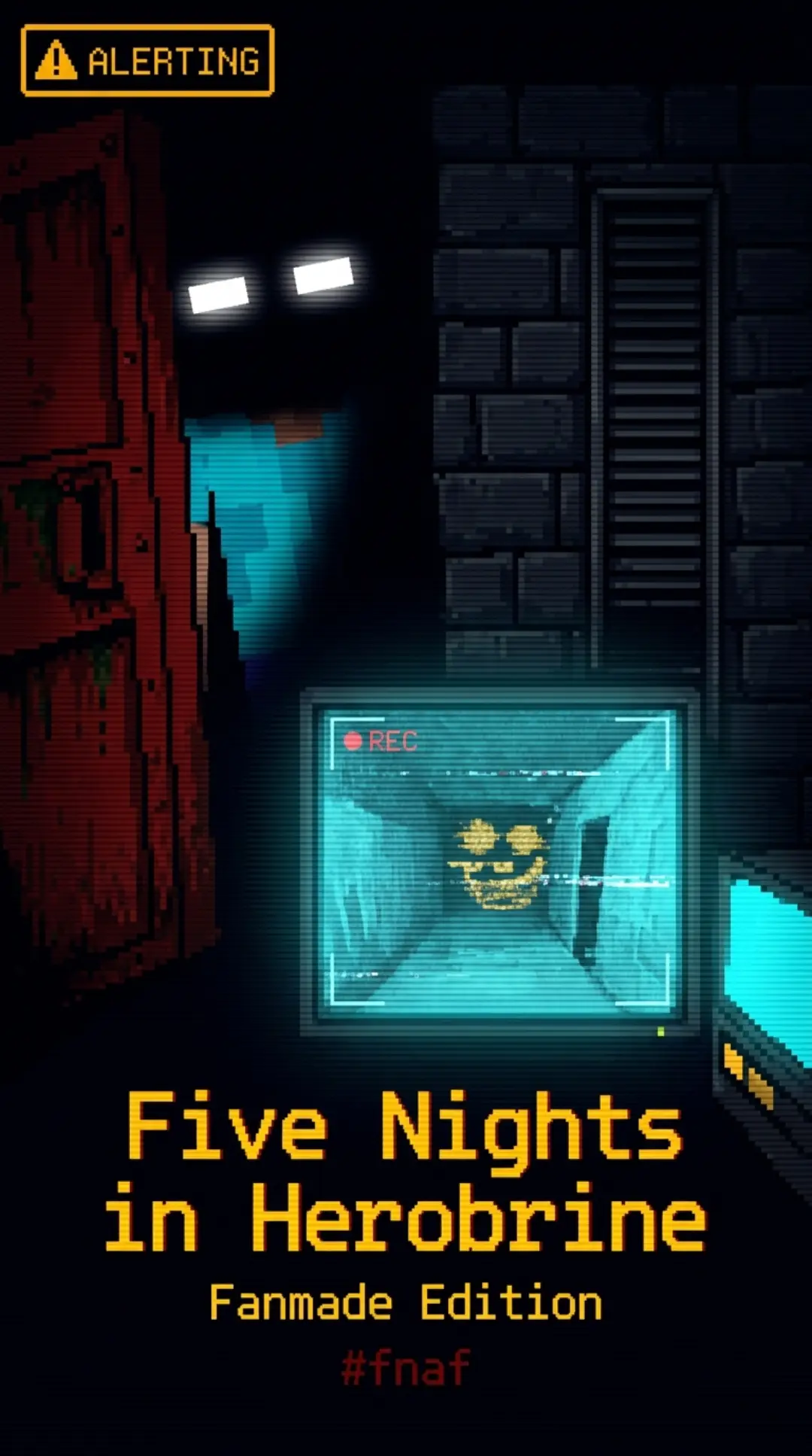 Five Nights in Herobrine: Fanmade Edition cover