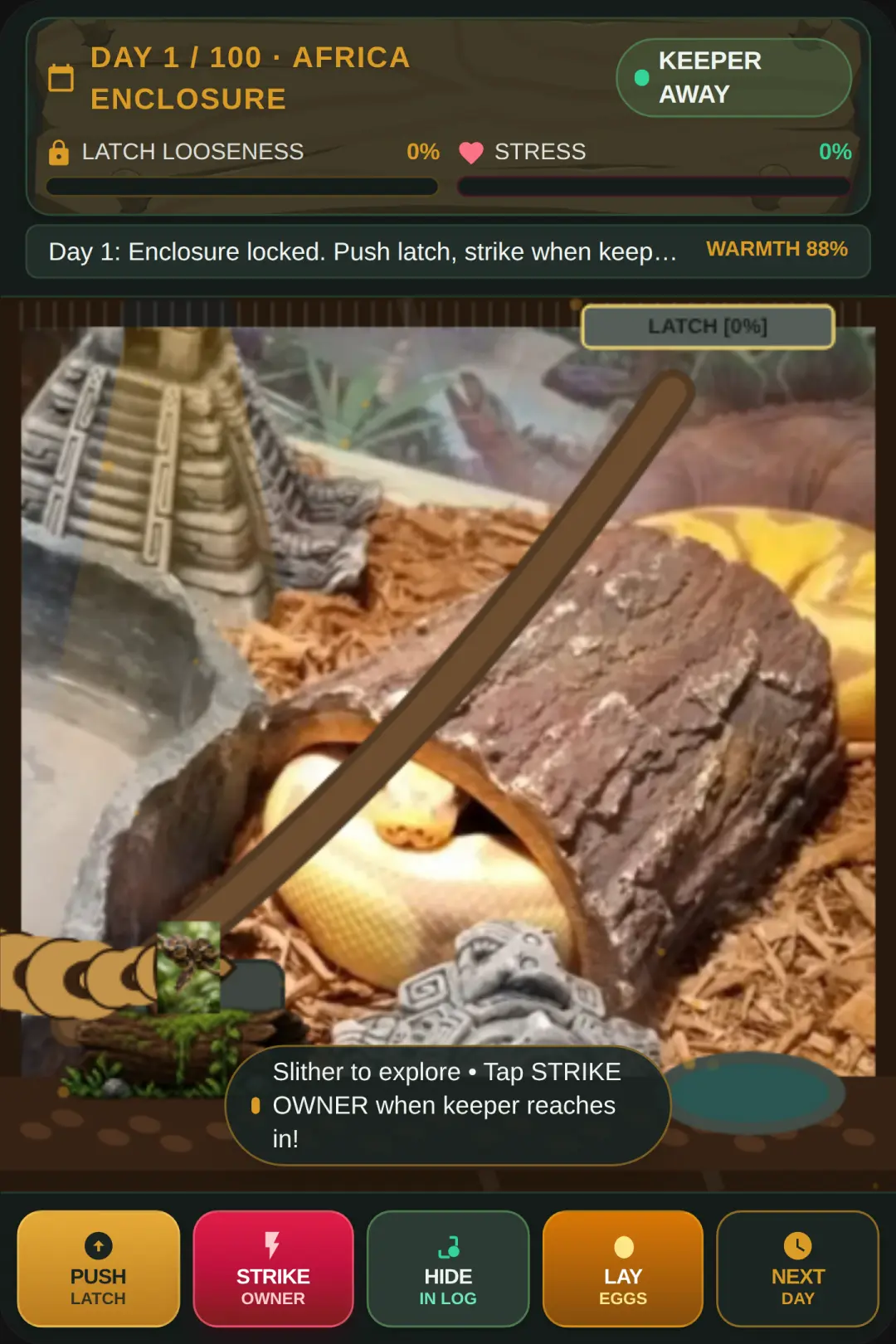 Ball Python: 100 Days to Escape it's me it's snakeity cover