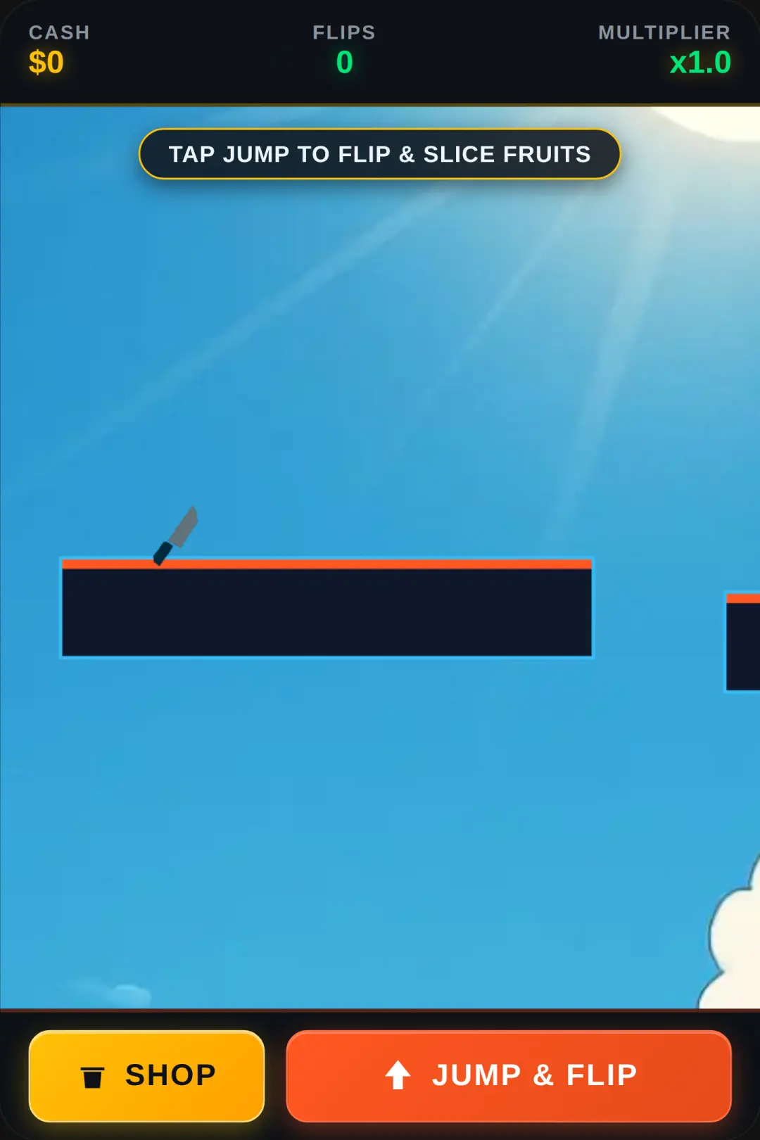 Sky Knife Jump - Slice & Flip Arcade cover