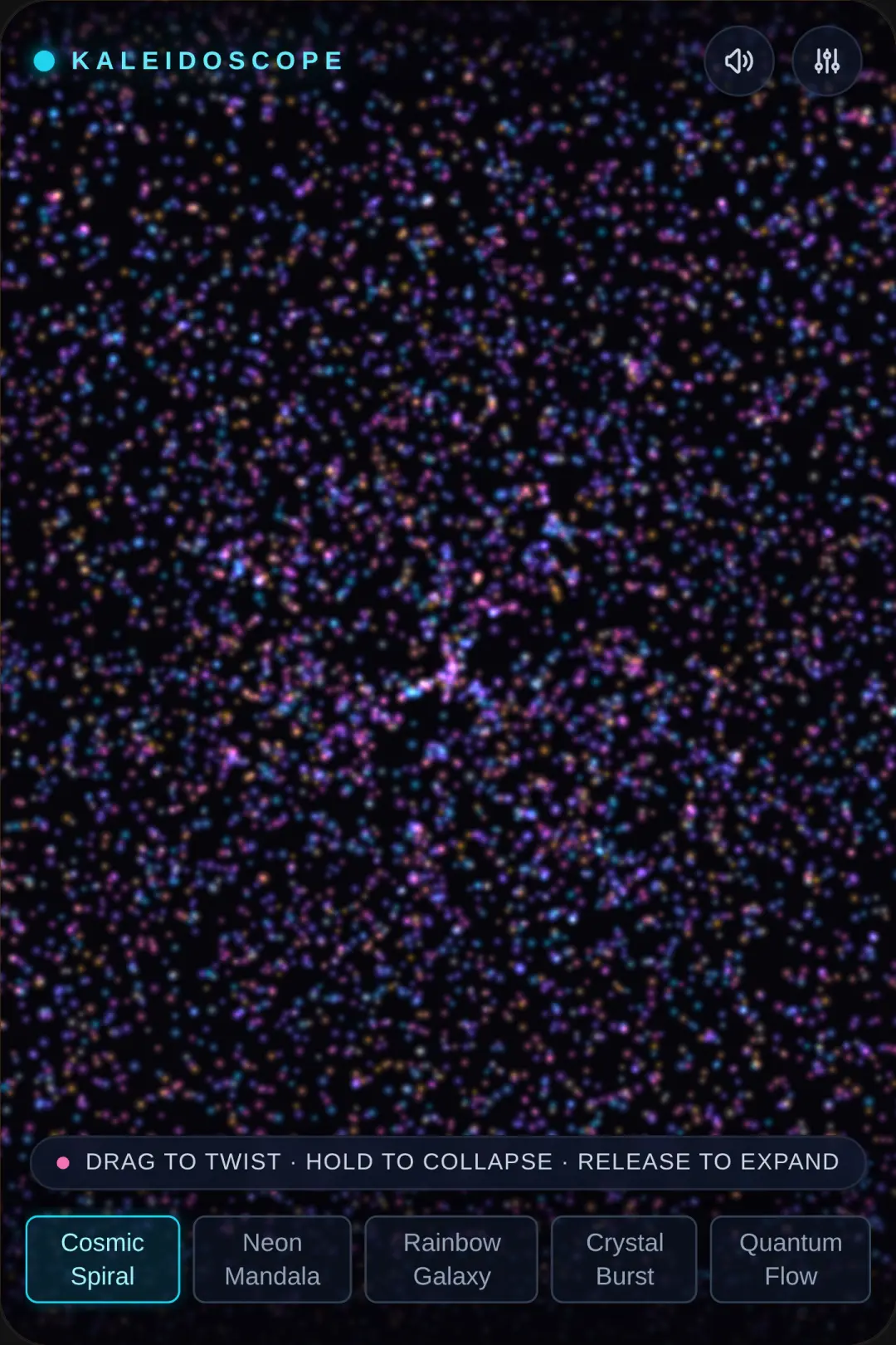 KALEIDOSCOPE - 3D Particle Universe cover
