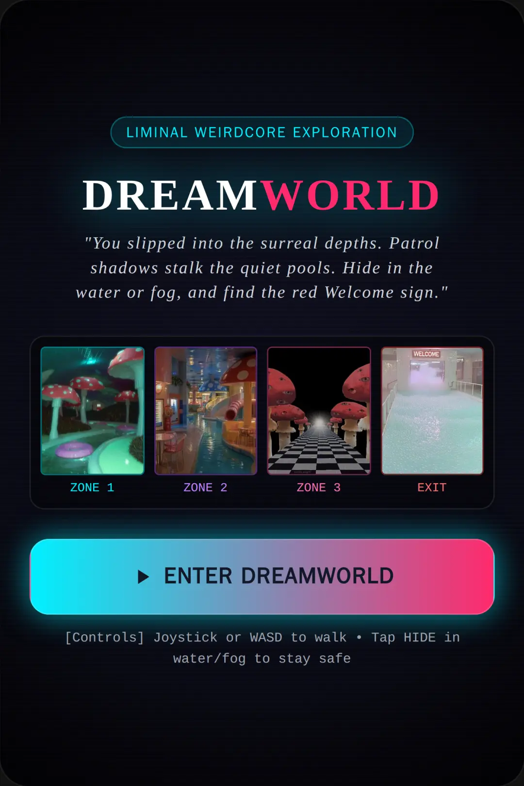 Dreamworld escape cover