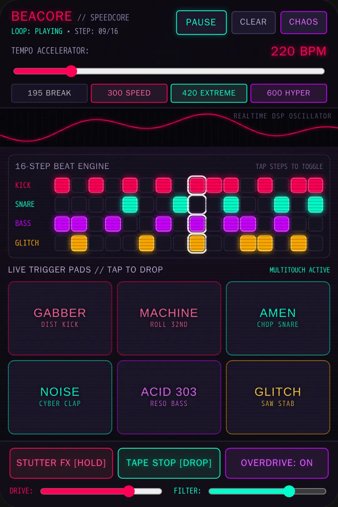 BEACORE // SPEEDCORE SANDBOX cover