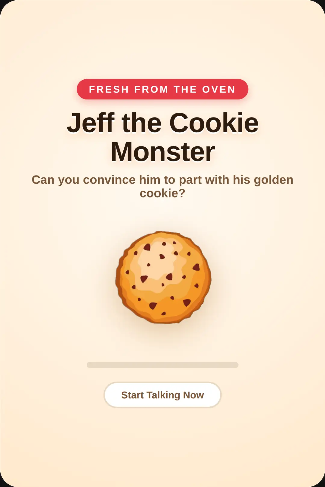 Jeff the Cookie Monster cover