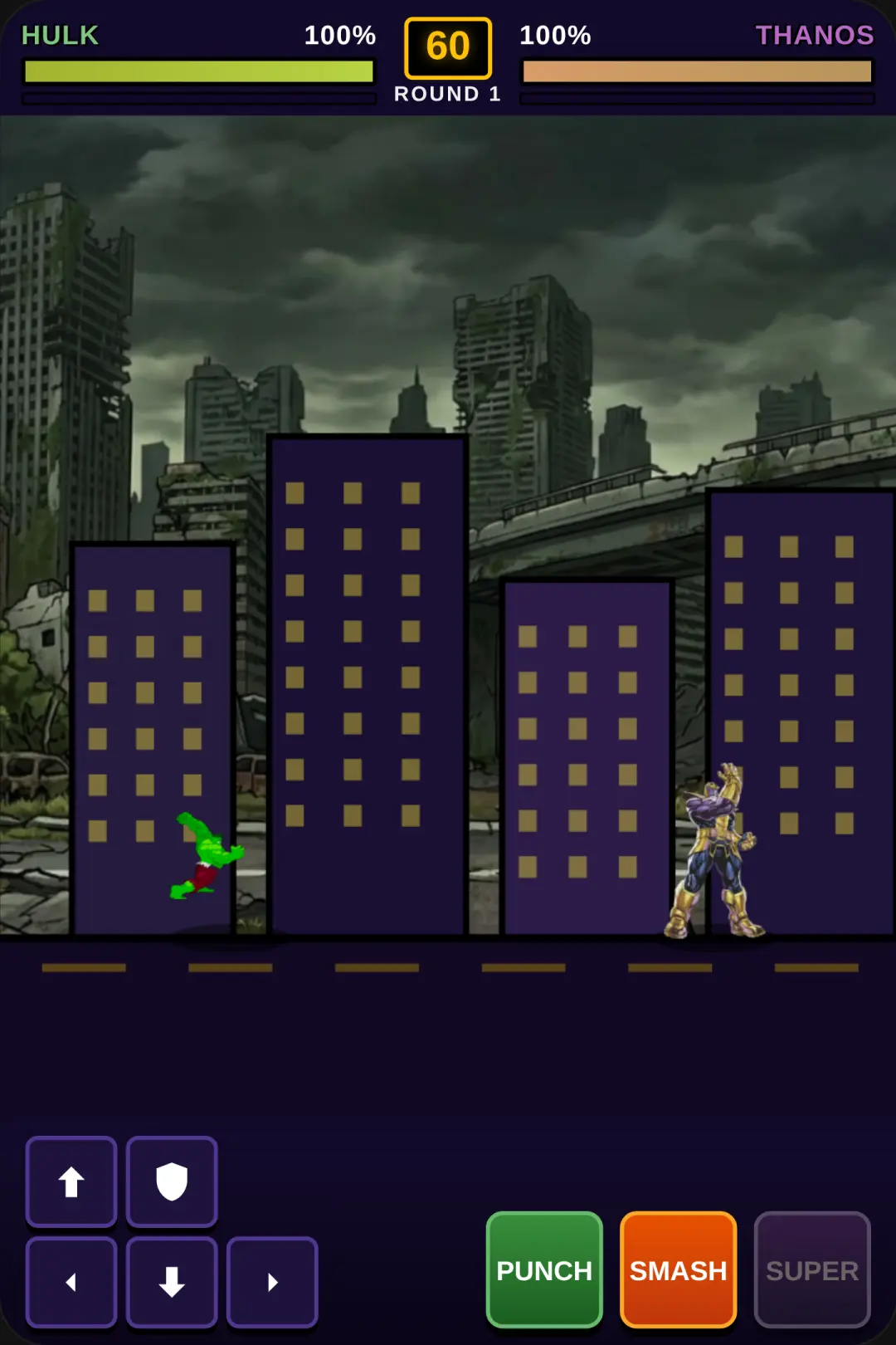 Hulk vs Thanos: Epic Brawl cover