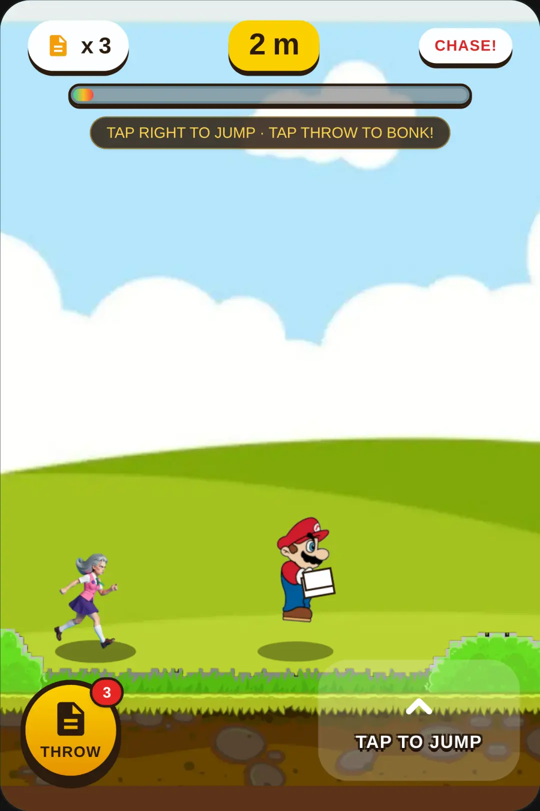 Mario and Paper VS miss T cover
