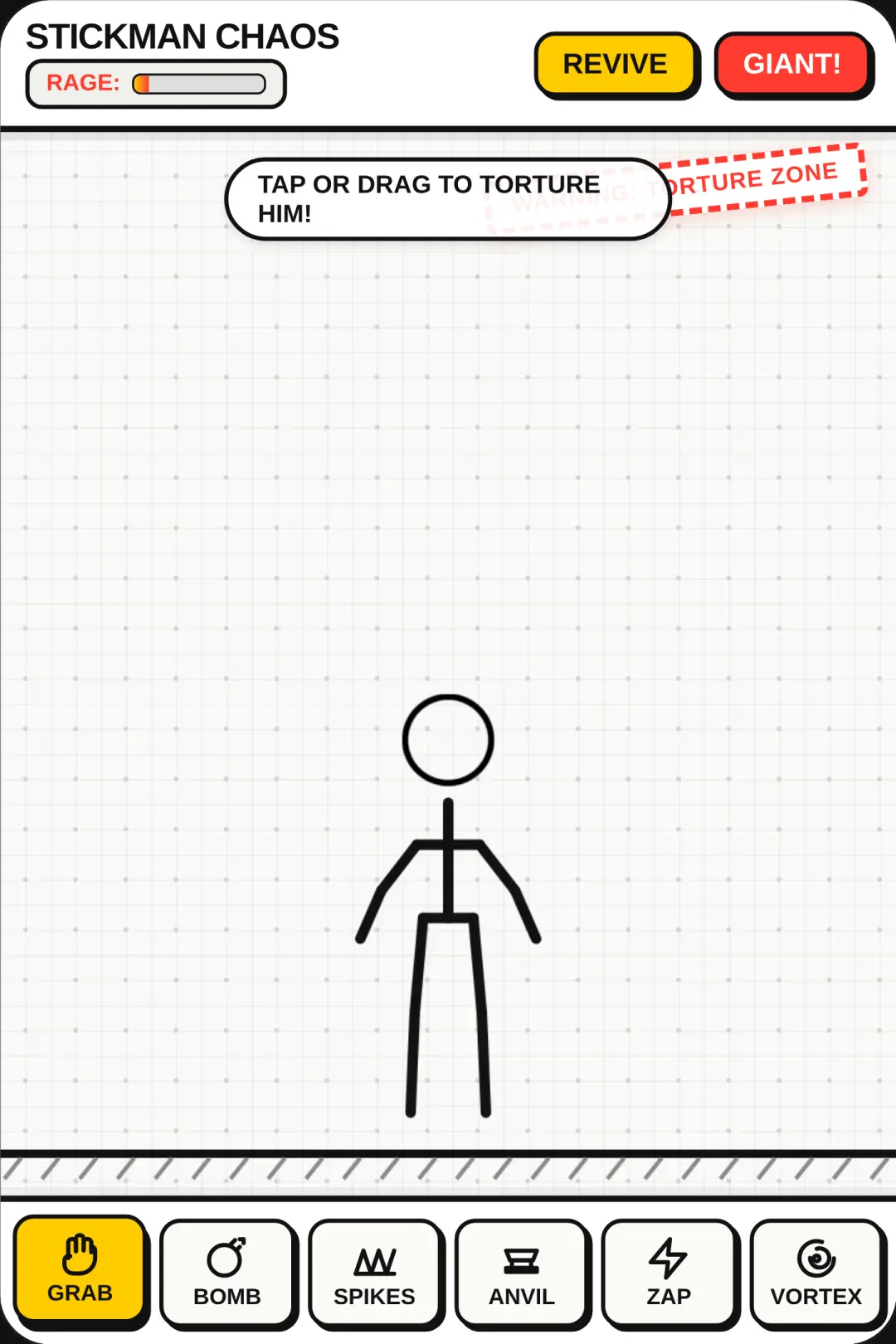 Stickman Chaos Sandbox