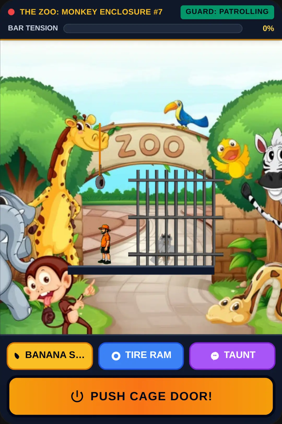 Monkey Prisoner: Zoo Breakout cover