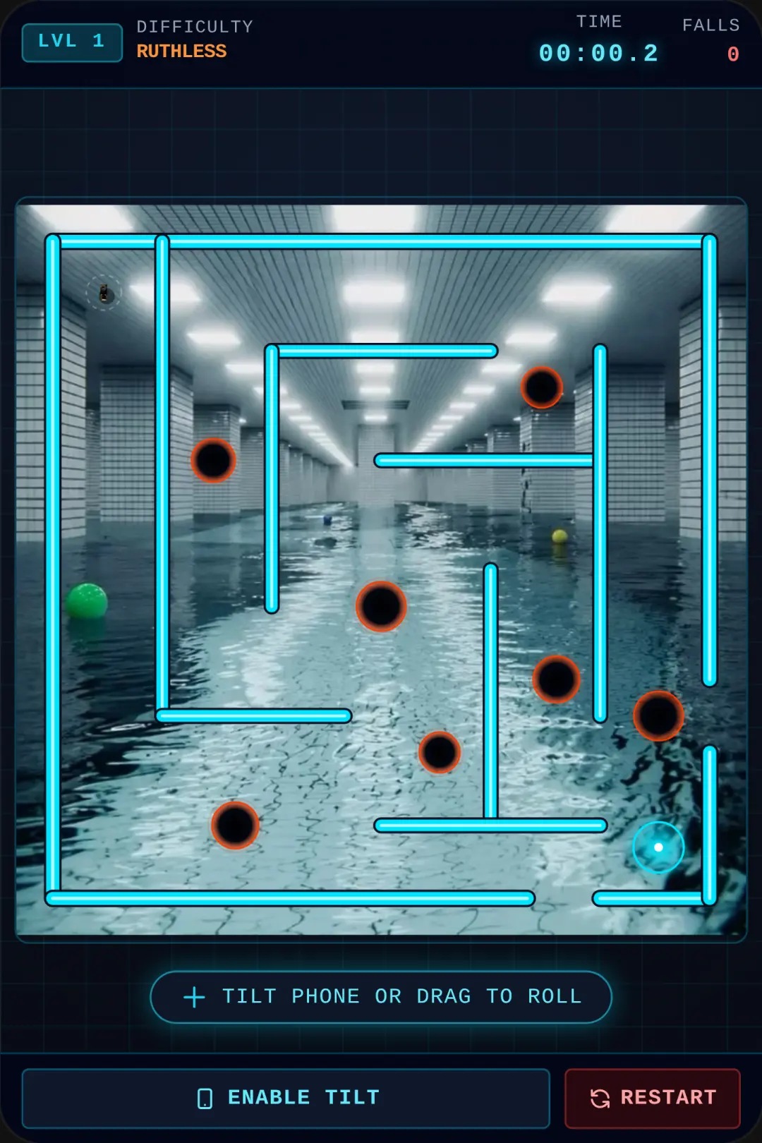 Chrono Grid: Mean Tilt Maze cover