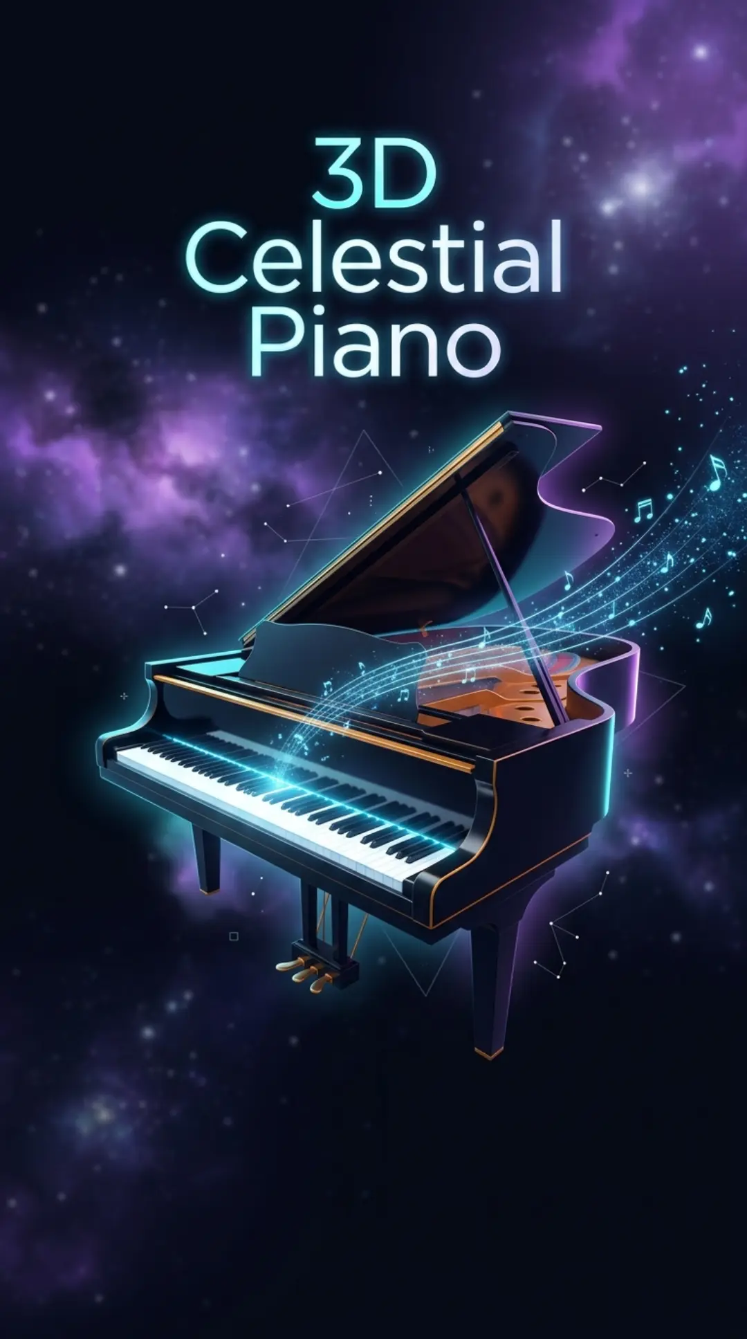 3D Celestial Piano cover