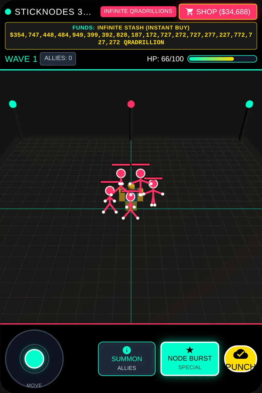 Sticknodes Noob Arena 3D cover
