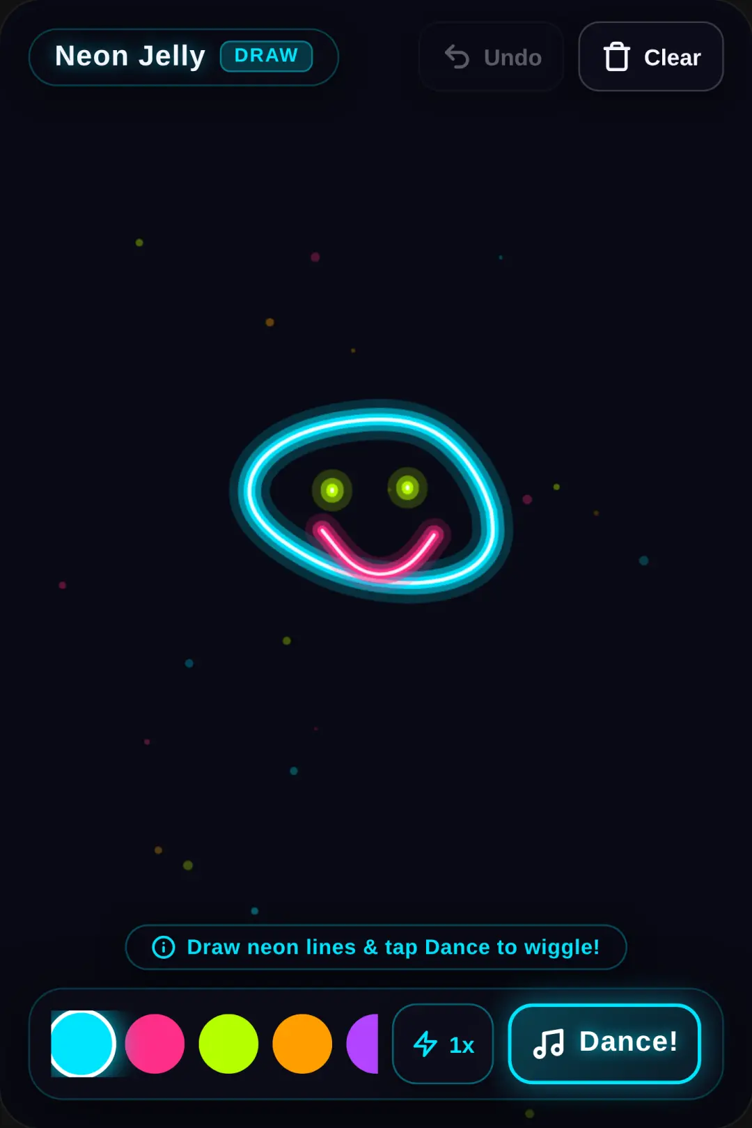 Neon Jelly Draw