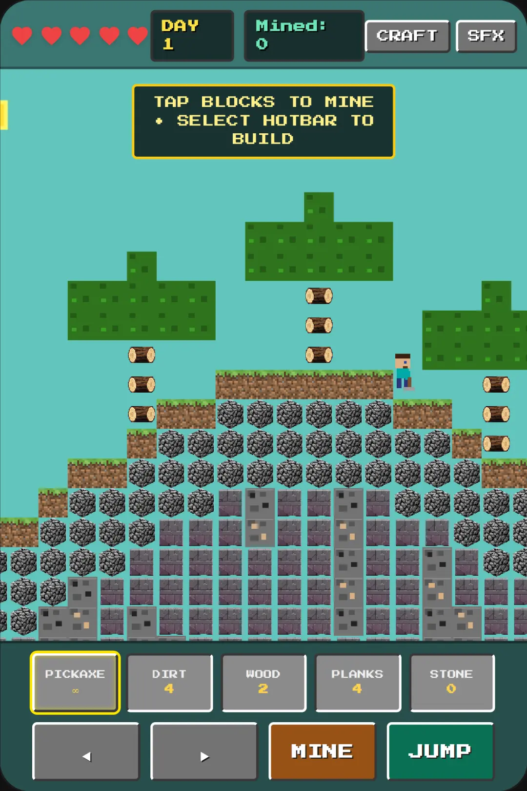 2D Minecraft cover