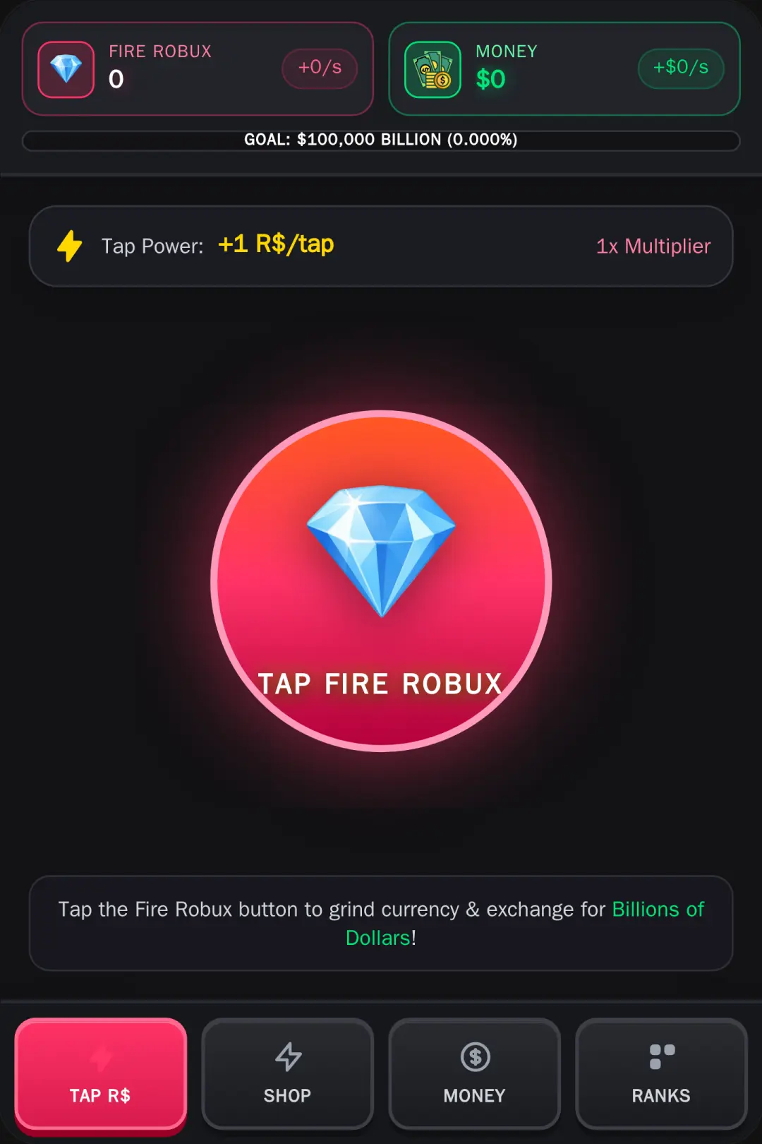 Fire Robux Tycoon cover