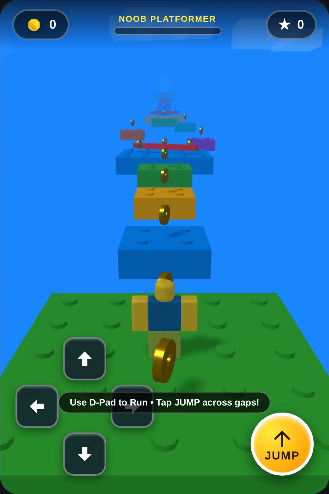 Roblox Noob 3D Platformer cover