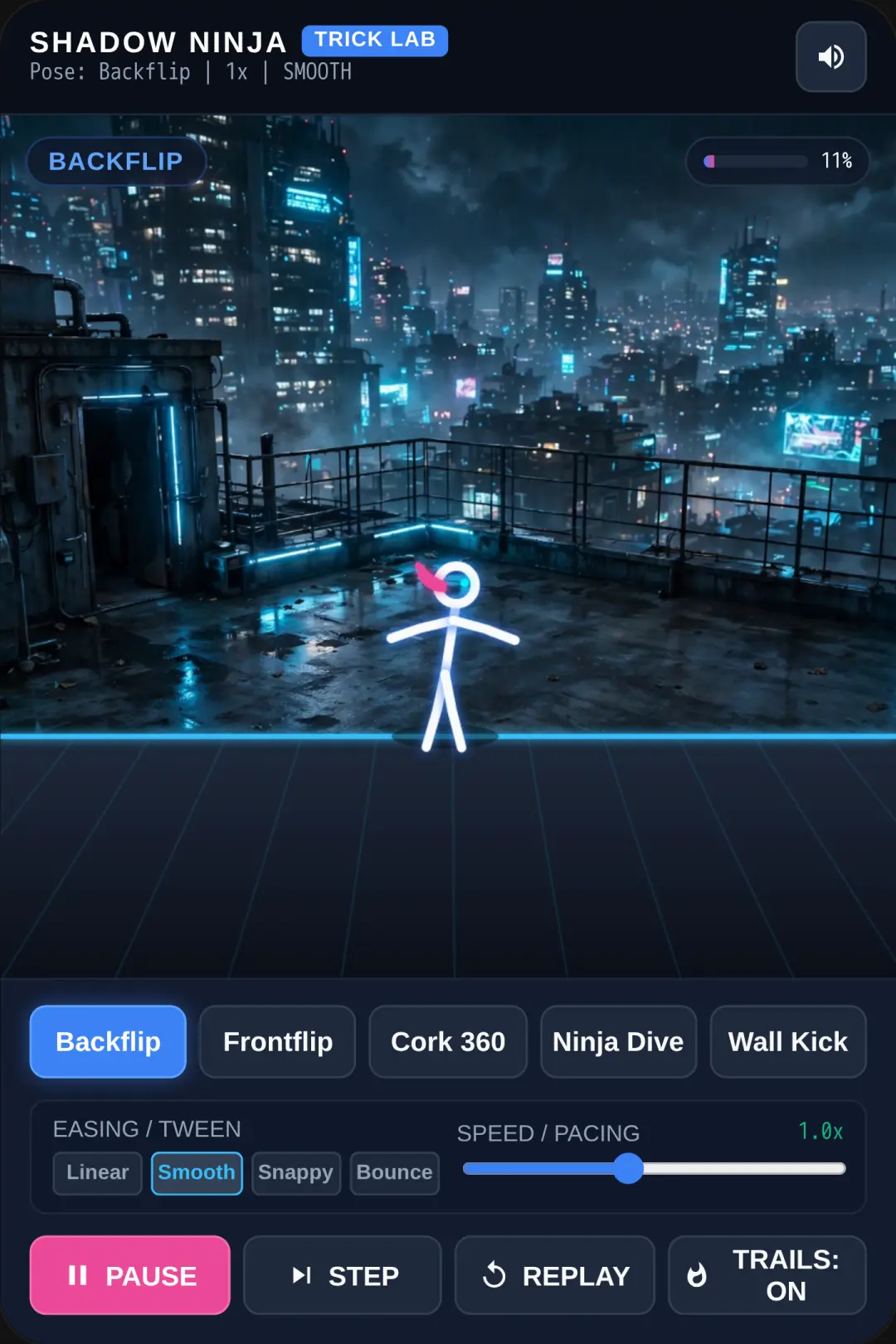 Shadow Ninja - Trick Animation Lab cover