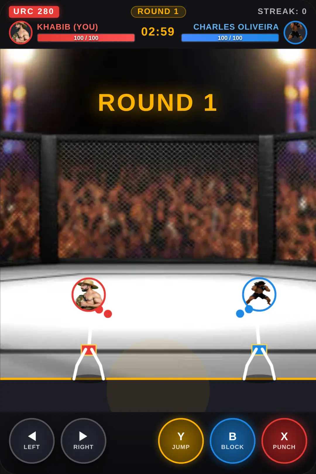 URC Stickman Fight: Khabib vs Charles cover