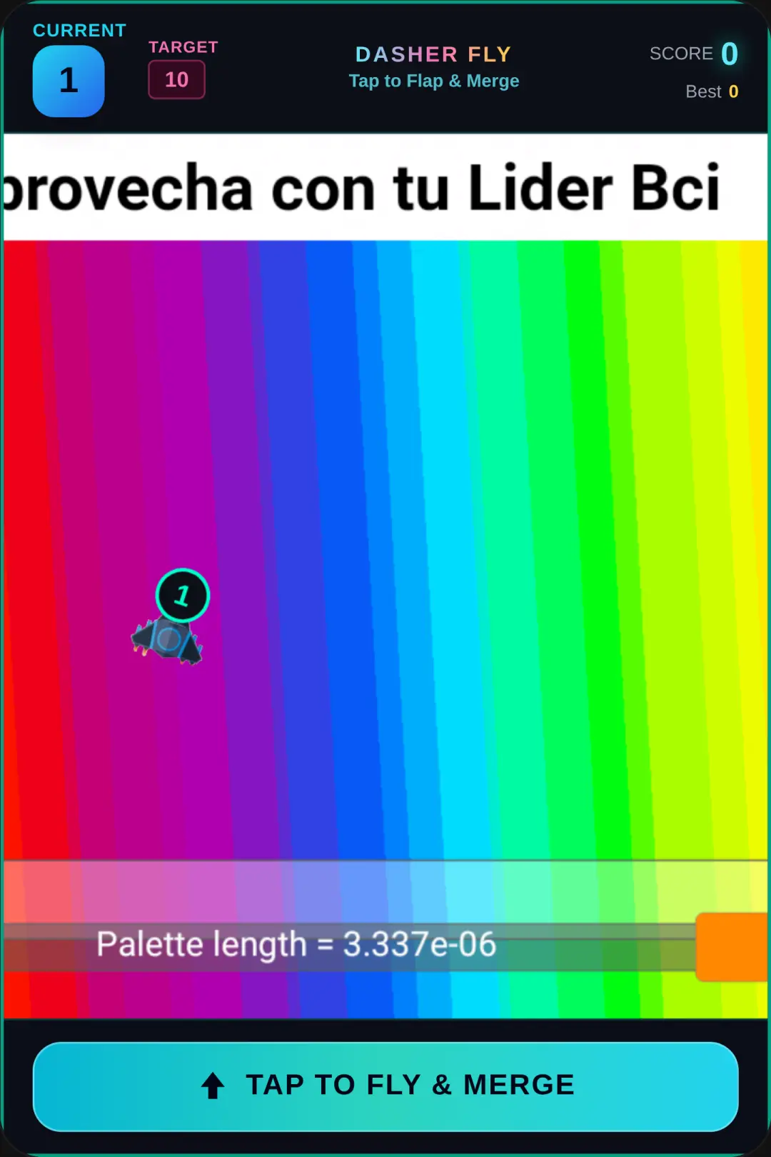 Number Dasher Fly cover