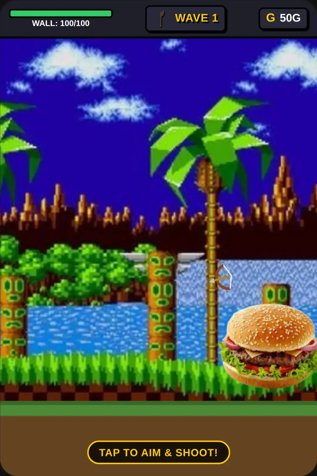 Burger Defender Flash cover