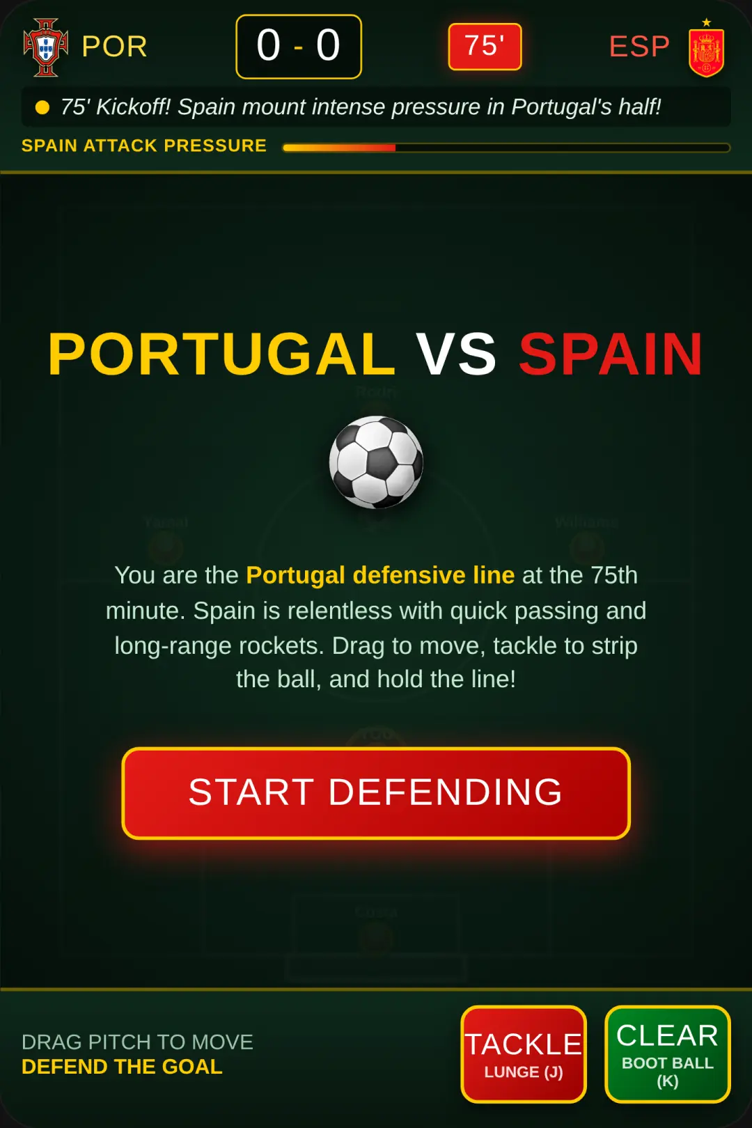 Portugal vs Spain cover